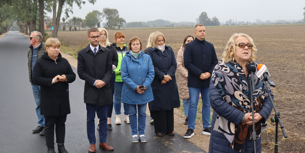 Odcinek Złota - Dębsk przebudowany