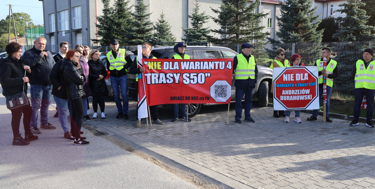 Blokada ronda w Ruszkach
