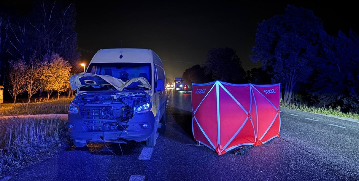 Śmiertelny wypadek w Kożuszkach