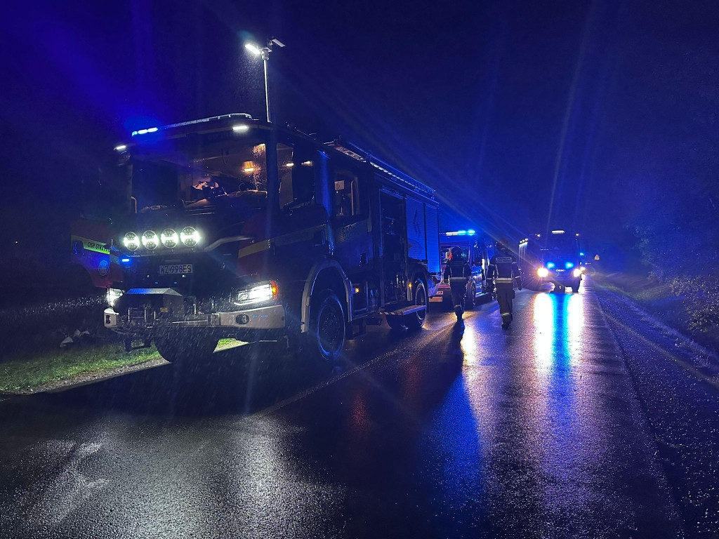 Śmiertelny wypadek w Kożuszkach