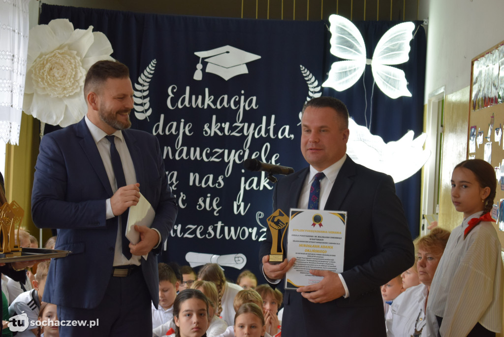 SP w Kapturach: otwarto nową salę multimedialną