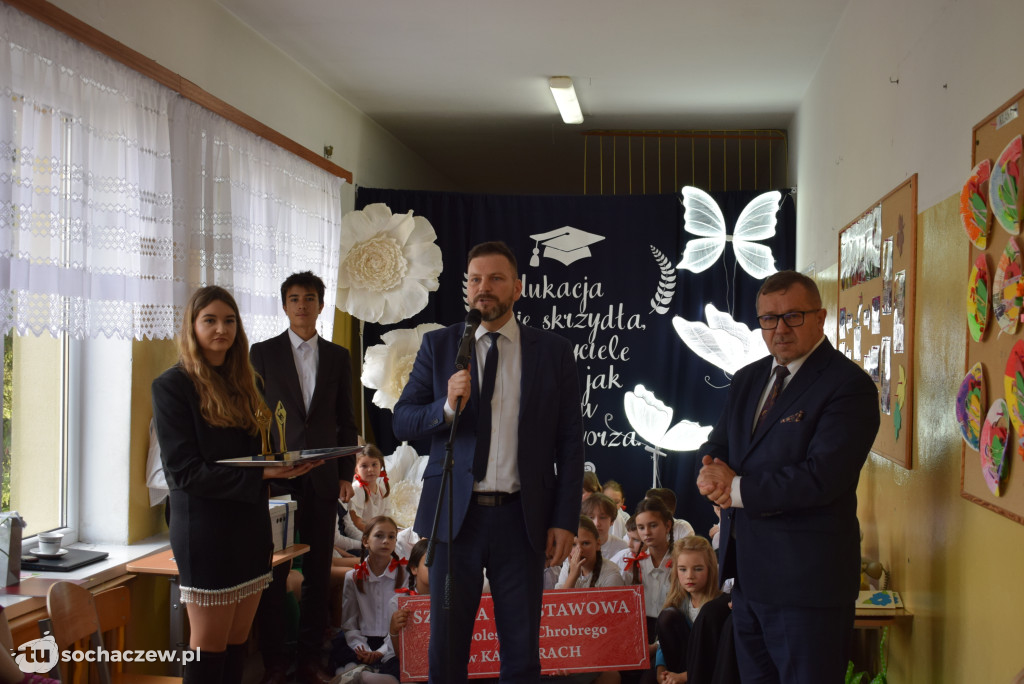 SP w Kapturach: otwarto nową salę multimedialną