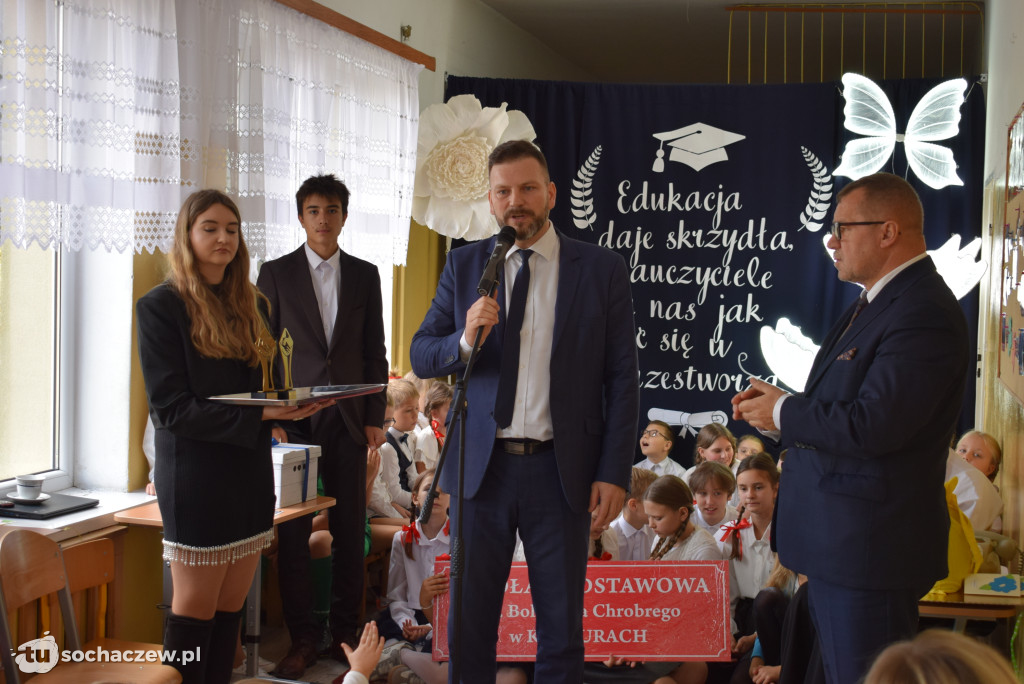 SP w Kapturach: otwarto nową salę multimedialną