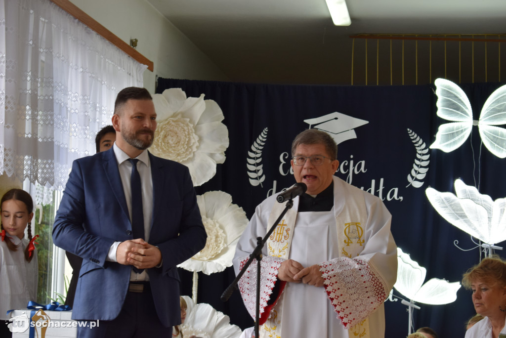 SP w Kapturach: otwarto nową salę multimedialną
