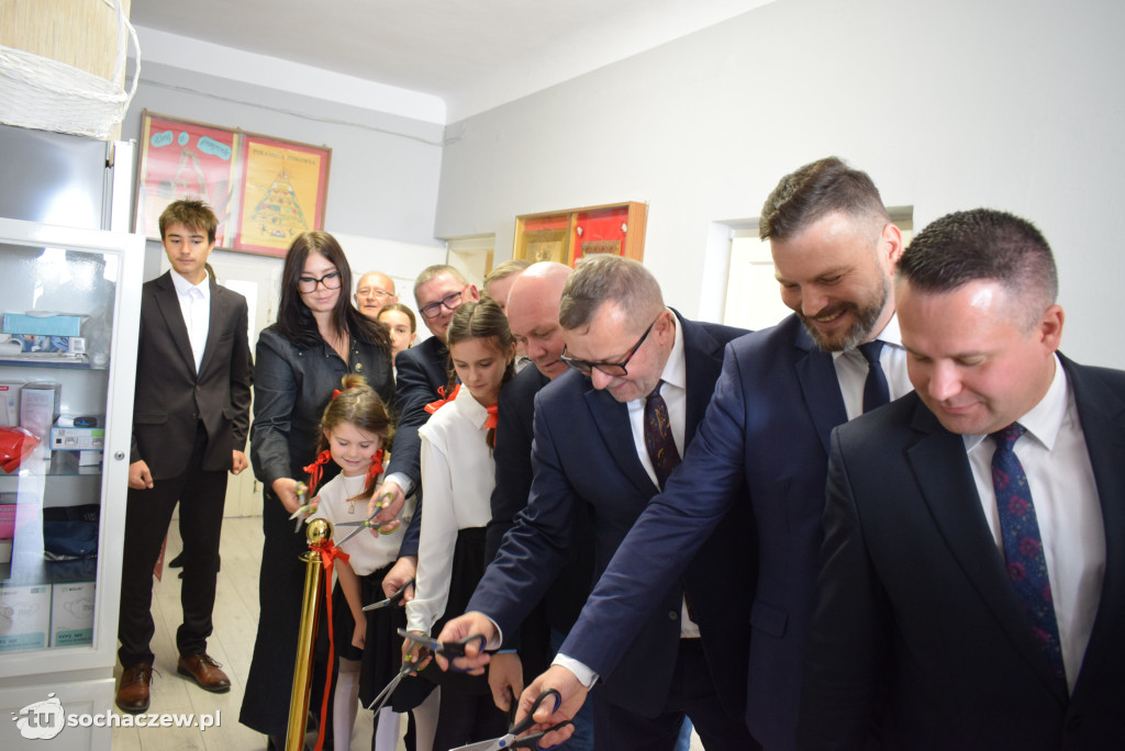 SP w Kapturach: otwarto nową salę multimedialną