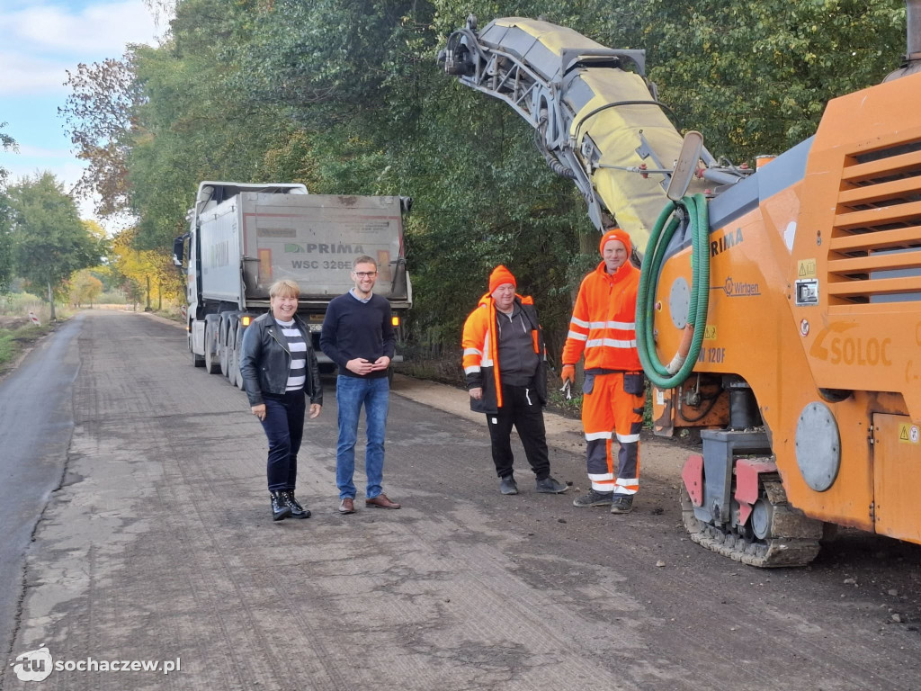 Drugi etap remontu drogi Ruszki - Rybno