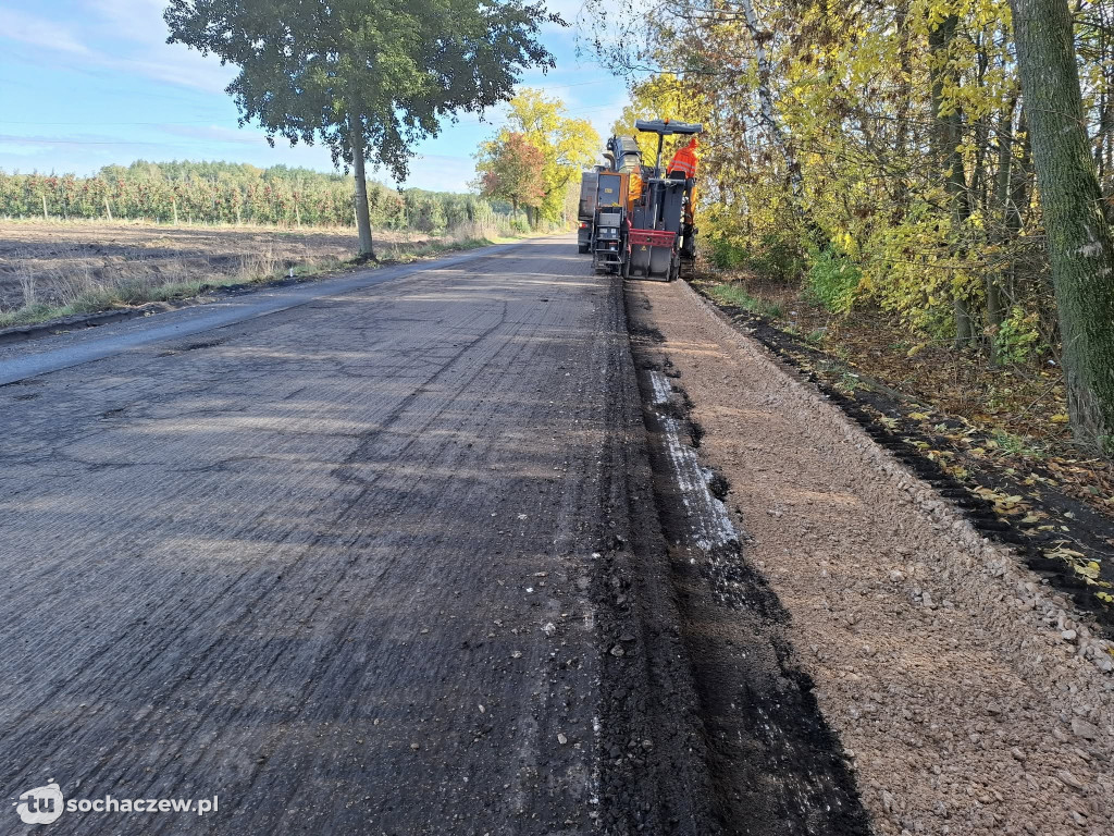 Drugi etap remontu drogi Ruszki - Rybno