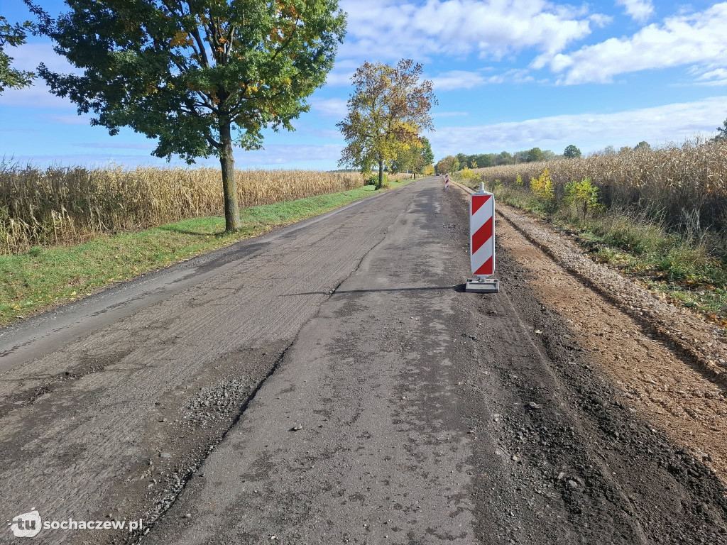 Drugi etap remontu drogi Ruszki - Rybno