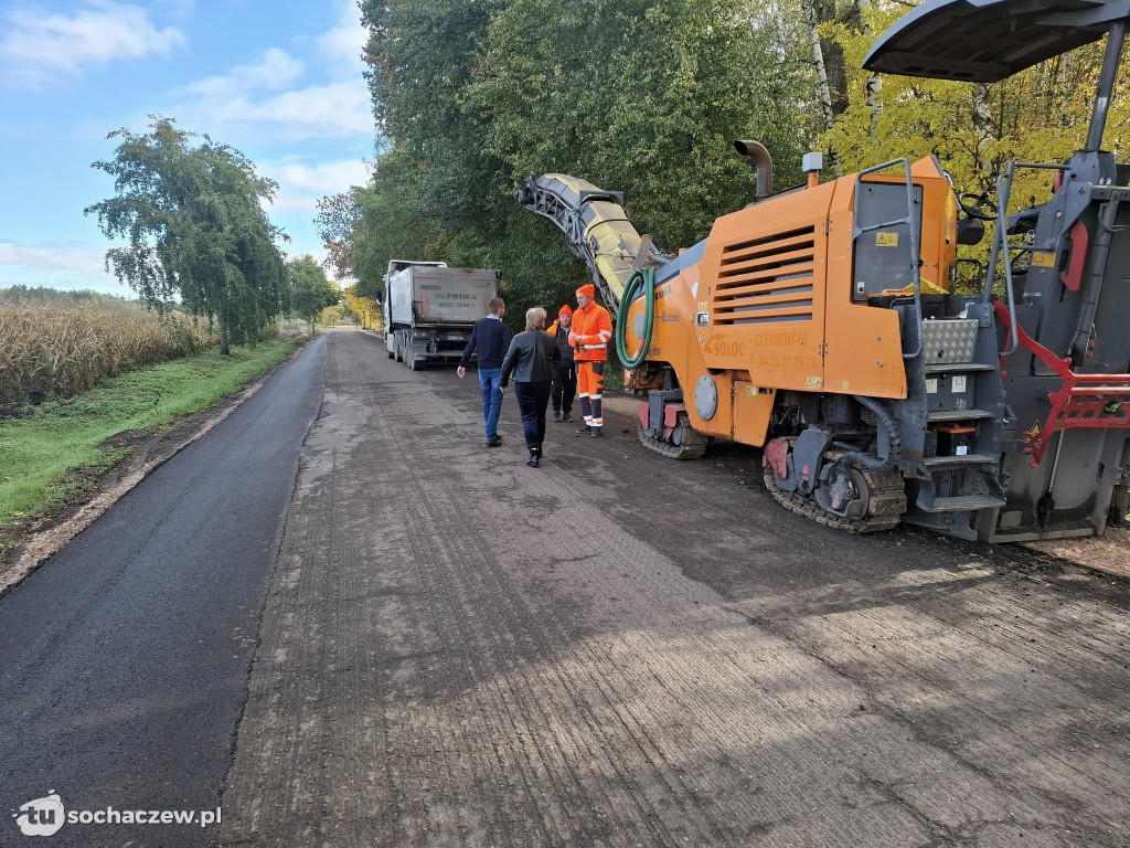 Drugi etap remontu drogi Ruszki - Rybno