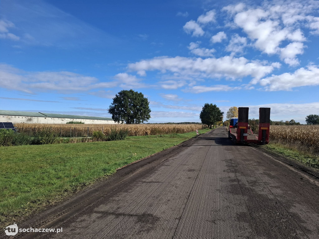 Drugi etap remontu drogi Ruszki - Rybno