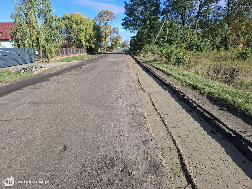 Drugi etap remontu drogi Ruszki - Rybno
