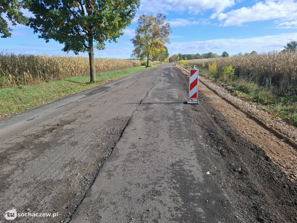 Drugi etap remontu drogi Ruszki - Rybno