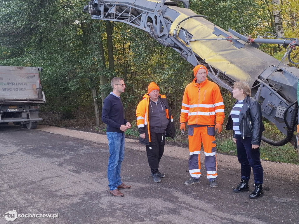 Drugi etap remontu drogi Ruszki - Rybno
