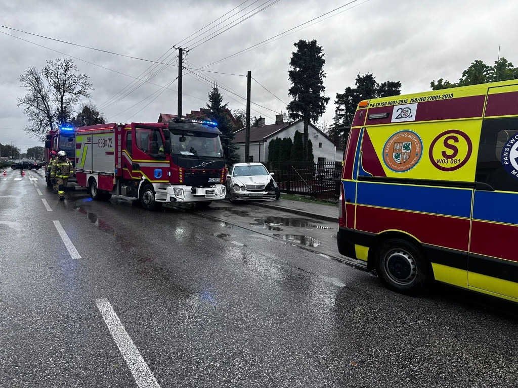 Kobieta potrącona na Szymanowskiej w Teresinie