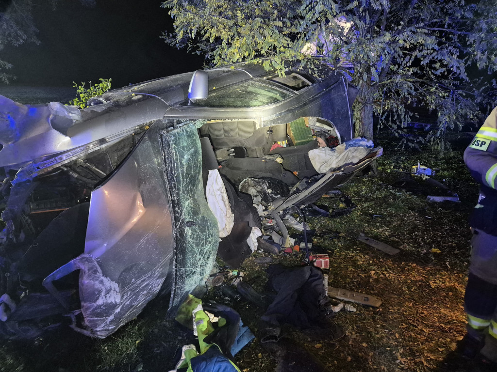 Wypadek w Kościelnej Górze, kierowca w stanie ciężkim