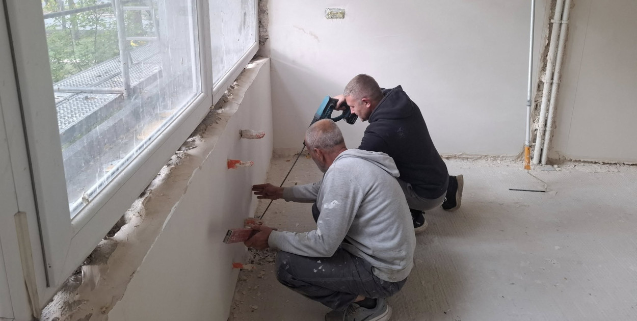 Centrum Integracji Międzypokoleniowej Gminy Rybno: tak wygląda postęp prac