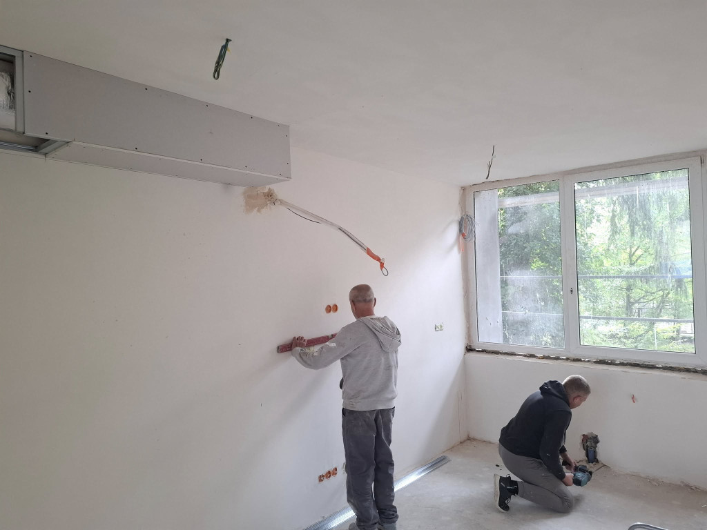 Centrum Integracji Międzypokoleniowej Gminy Rybno: tak wygląda postęp prac