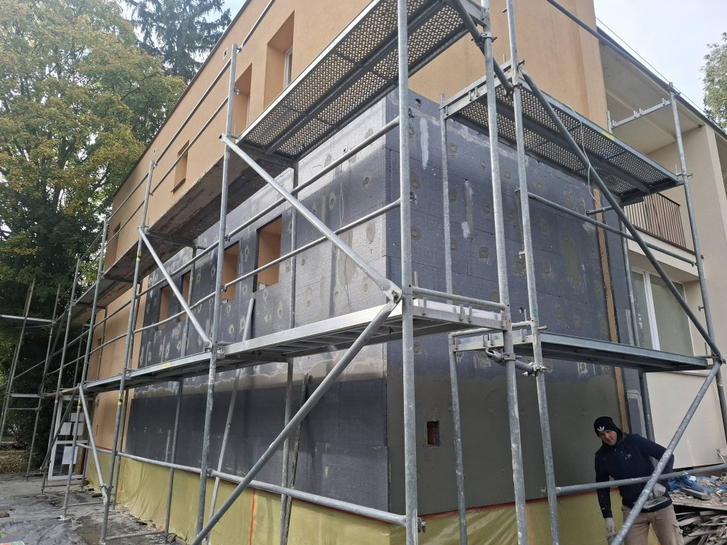 Centrum Integracji Międzypokoleniowej Gminy Rybno: tak wygląda postęp prac