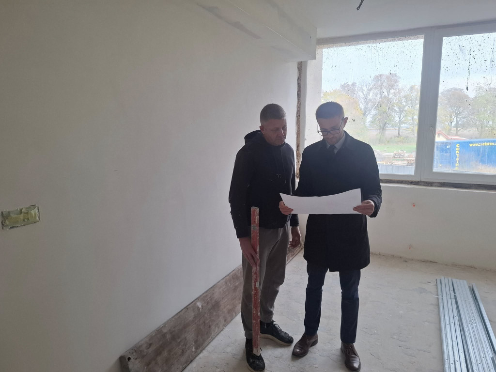 Centrum Integracji Międzypokoleniowej Gminy Rybno: tak wygląda postęp prac