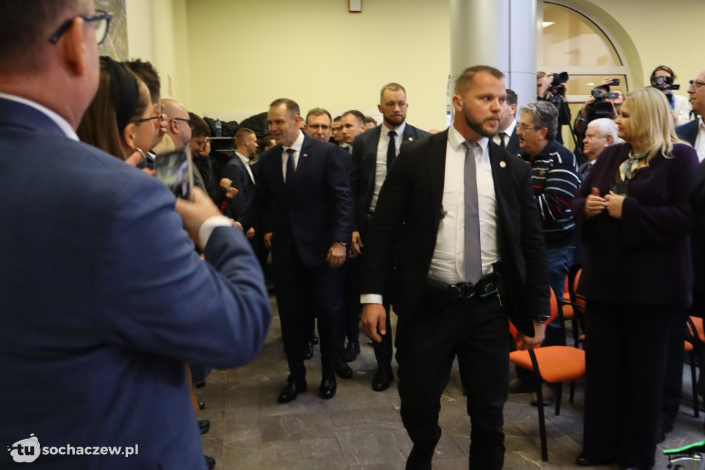 Prezydent Karol Nawrocki w Sochaczewie