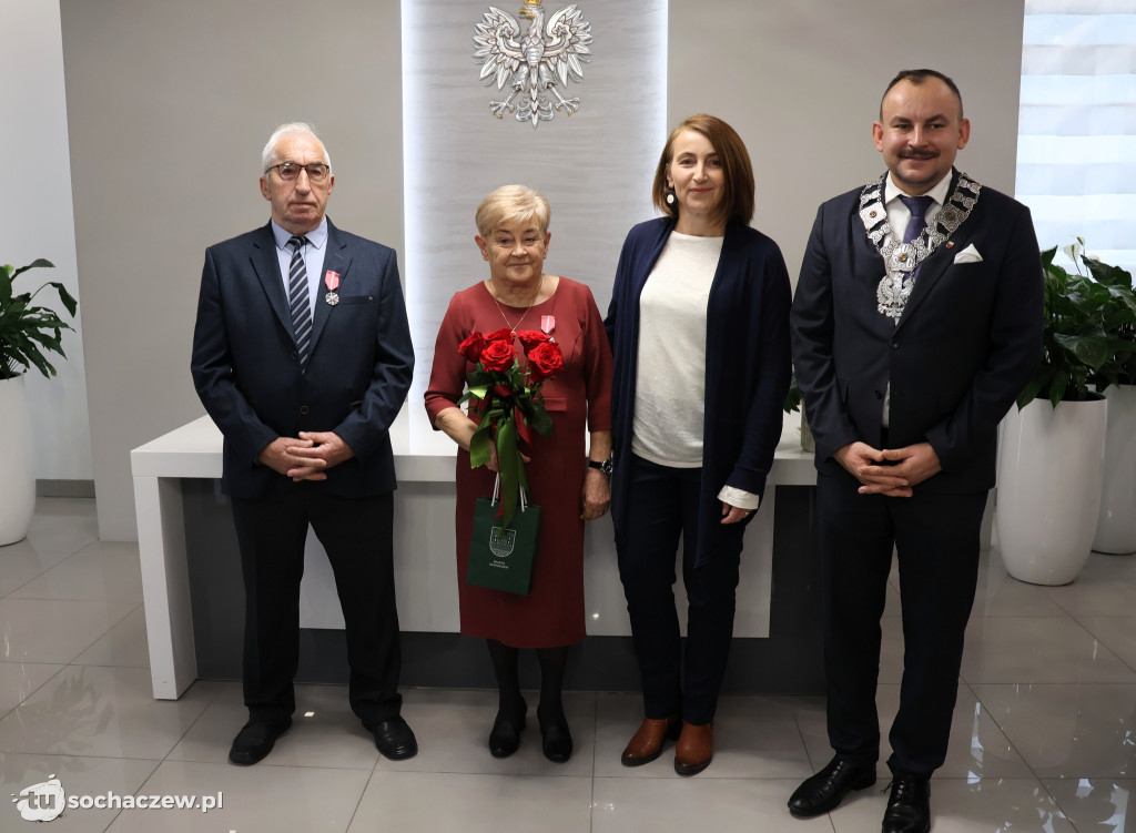 Medale Prezydenta RP dla ośmiu małżeństw z Sochaczewa