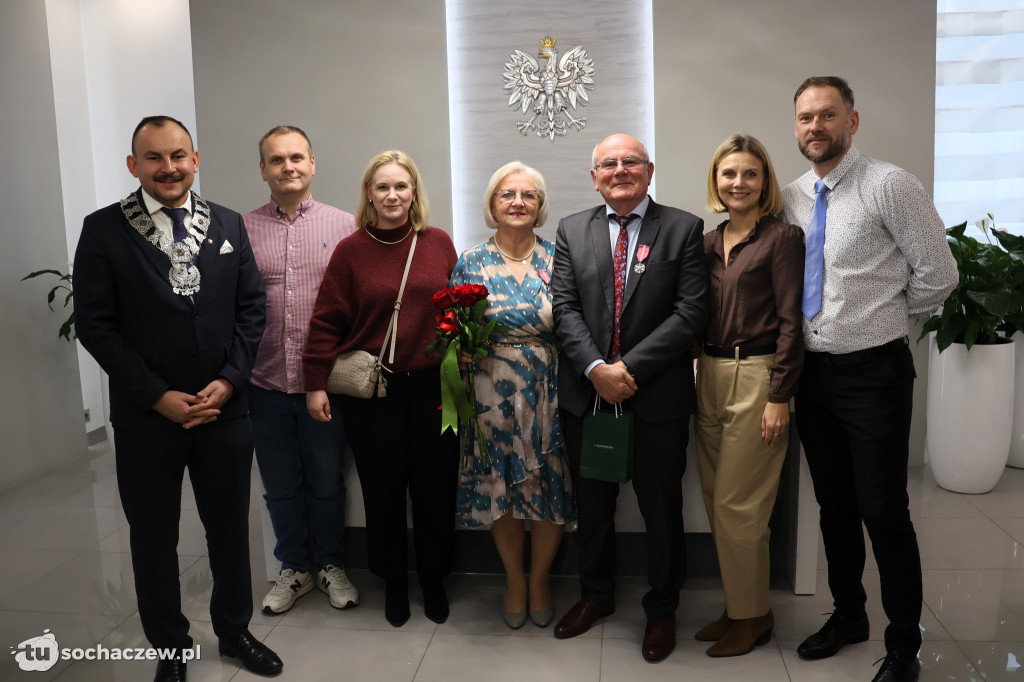 Medale Prezydenta RP dla ośmiu małżeństw z Sochaczewa