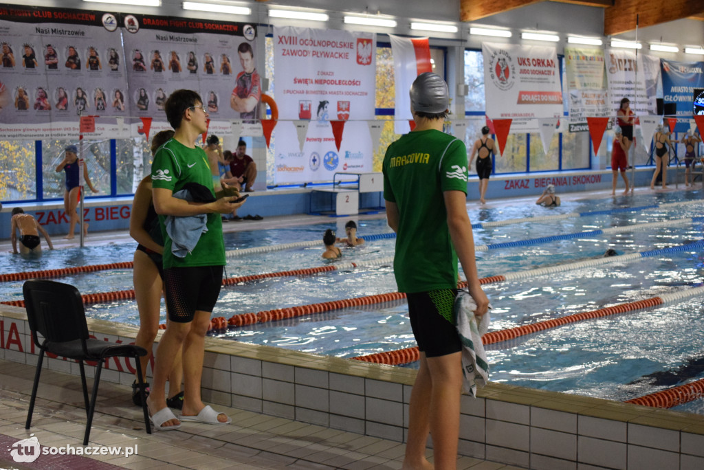 Zawody Pływackie z okazji Święta Niepodległości