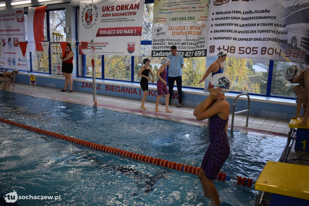 Zawody Pływackie z okazji Święta Niepodległości