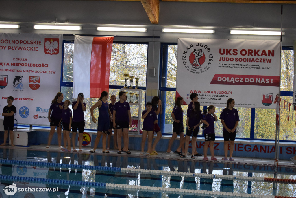 Zawody Pływackie z okazji Święta Niepodległości