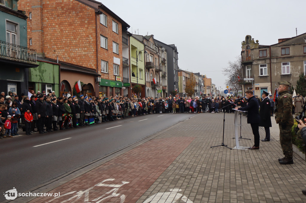 Dla Niepodległej przy Staszica w Sochaczewie
