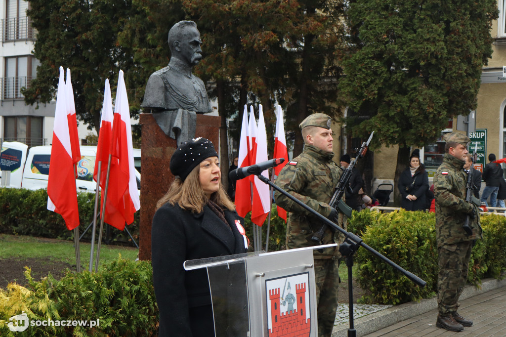 Dla Niepodległej przy Staszica w Sochaczewie