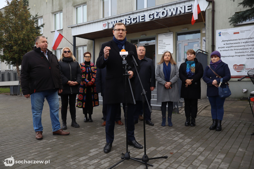 Szpital w Sochaczewie: samorządowcy apelują do premiera