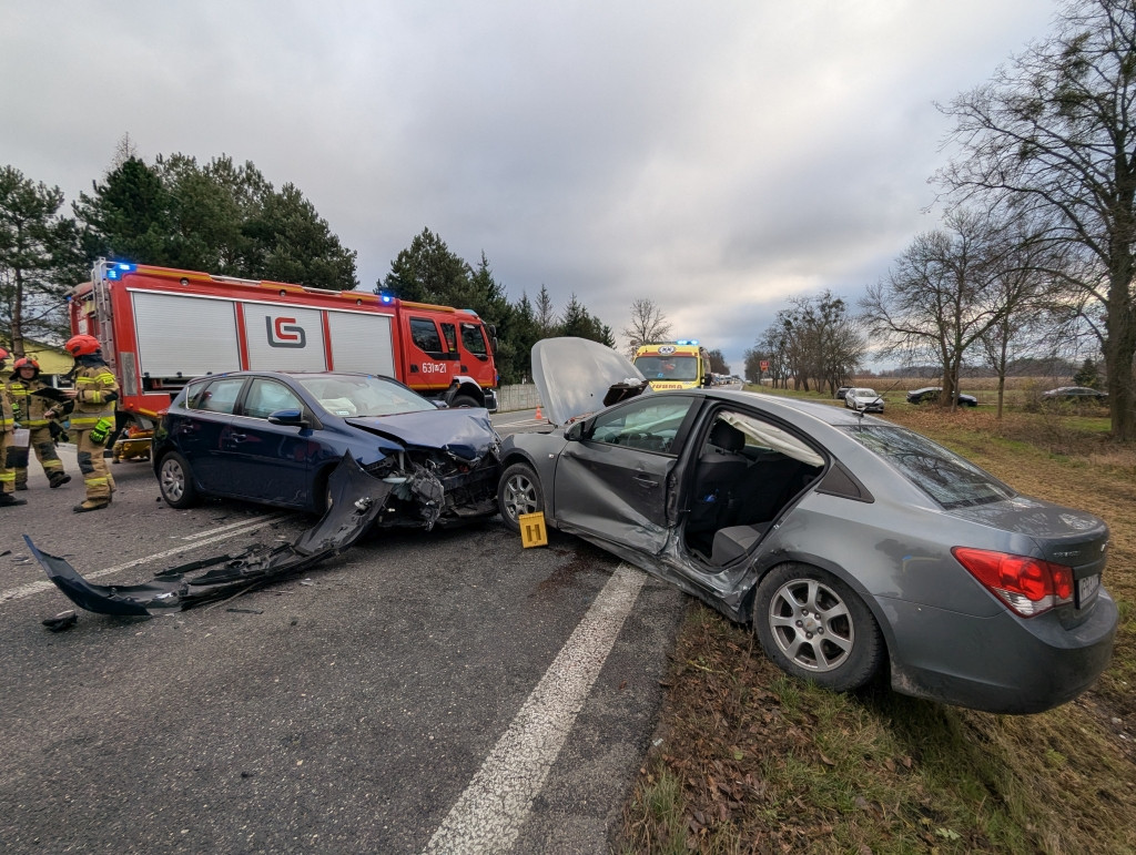 Wypadek w Kożuszkach Parcel