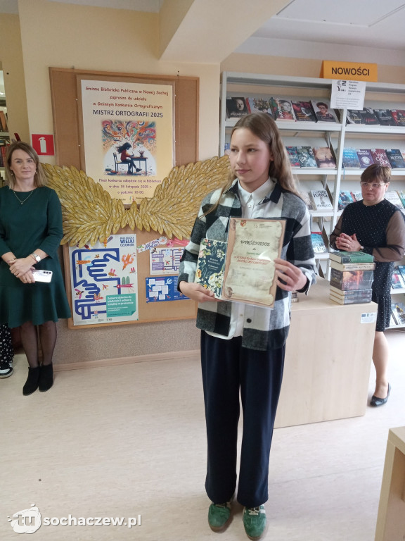 XI Mistrz Ortografii w gminie Nowa Sucha