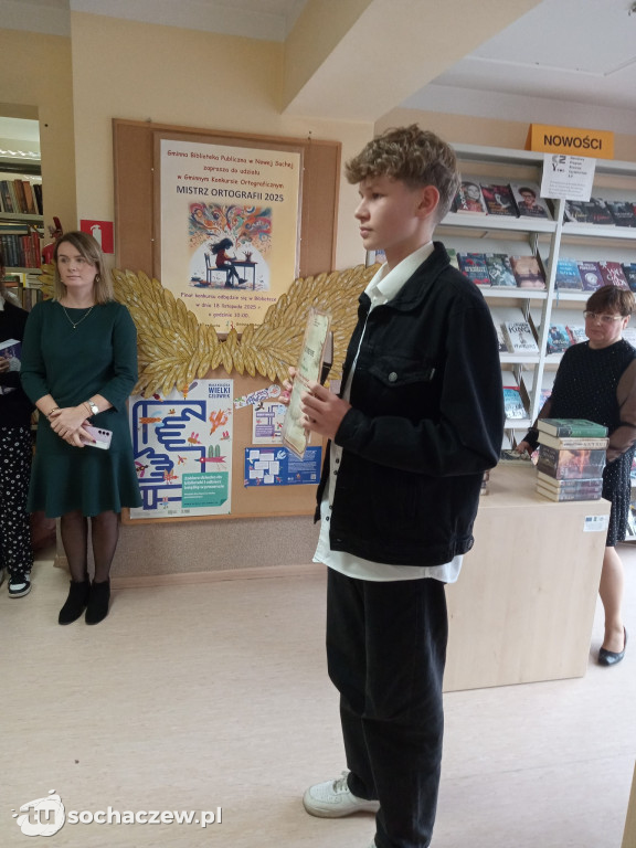 XI Mistrz Ortografii w gminie Nowa Sucha