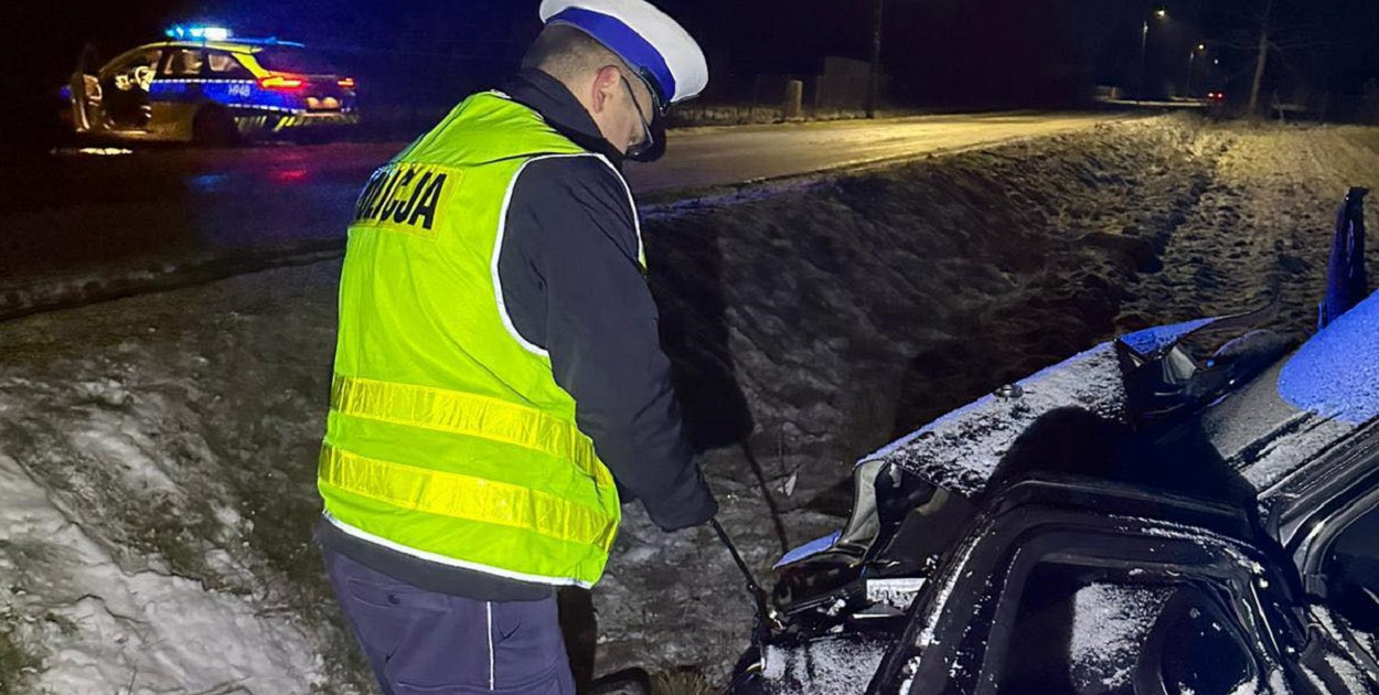 Poważny wypadek w Stegnie