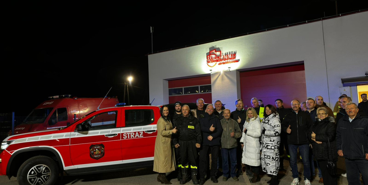 Nowy wóz w OSP Młodzieszyn