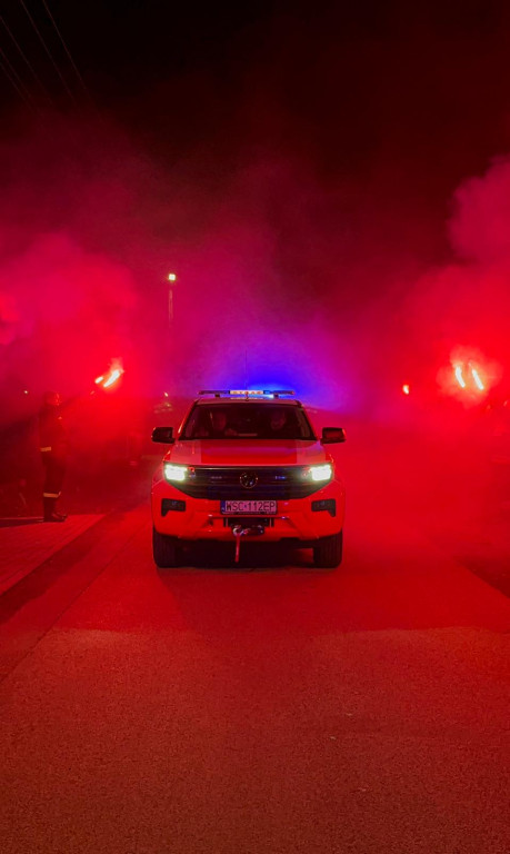 Nowy wóz w OSP Młodzieszyn