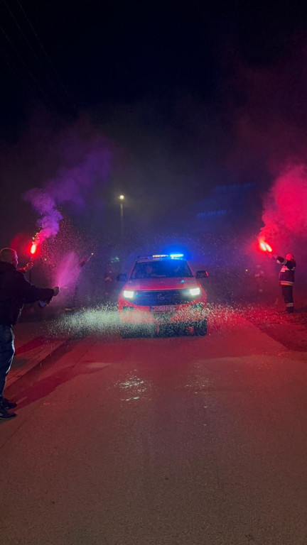 Nowy wóz w OSP Młodzieszyn