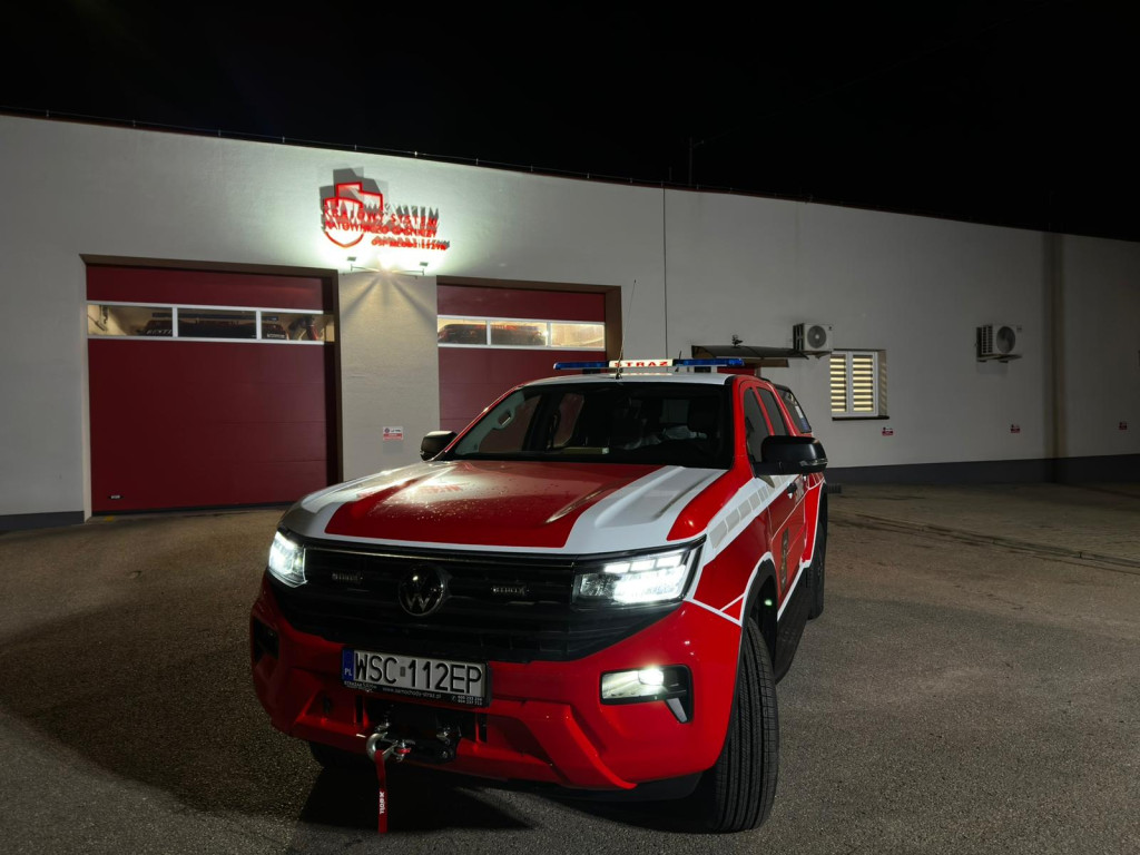 Nowy wóz w OSP Młodzieszyn