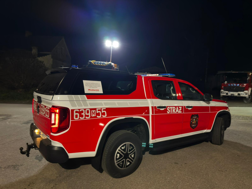 Nowy wóz w OSP Młodzieszyn