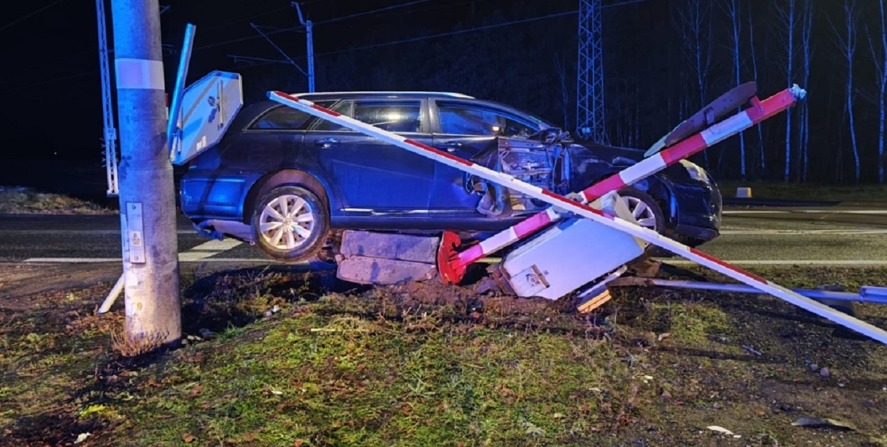 Zdarzenie drogowe w Nowym Żylinie