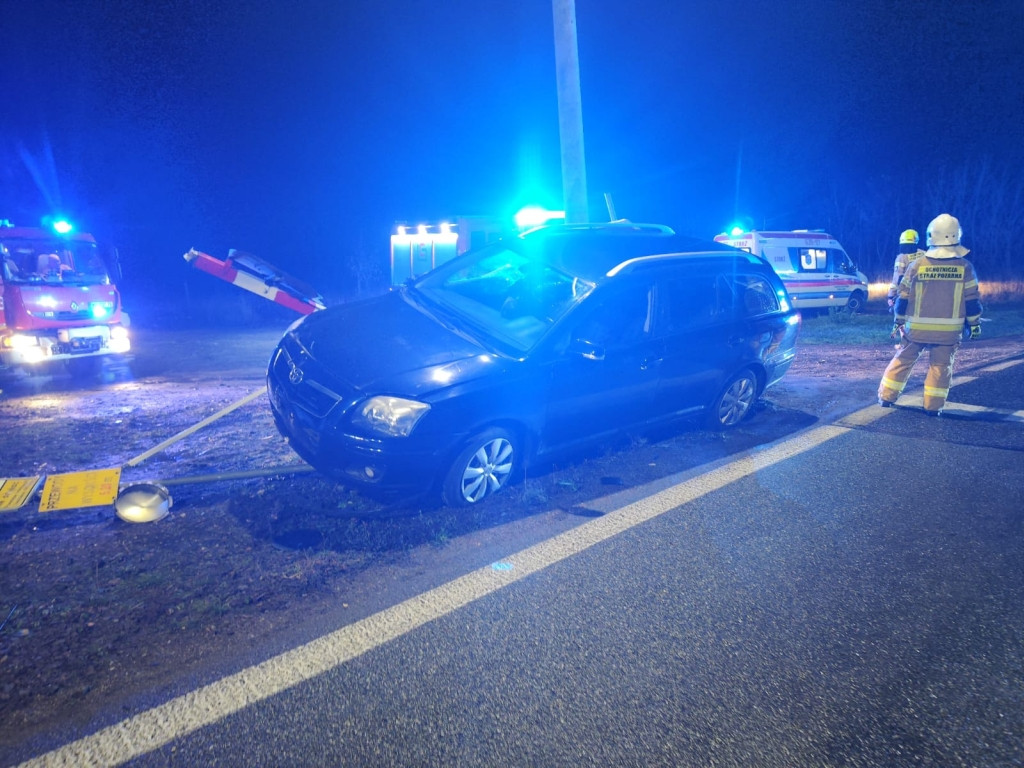 Zdarzenie drogowe w Nowym Żylinie