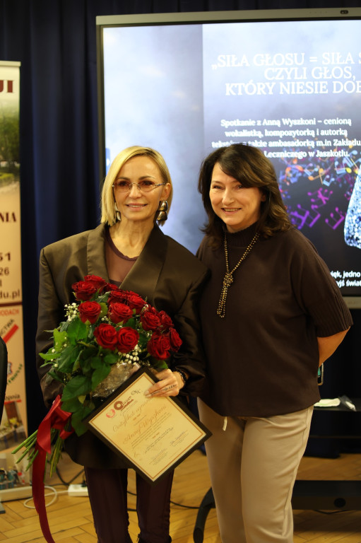 Ania Wyszkoni z wizytą w ZS CKP