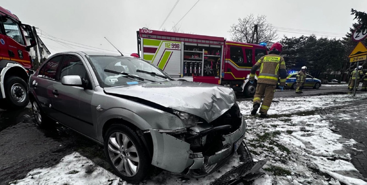 Stłuczka w centrum Teresina, wyglądało groźnie
