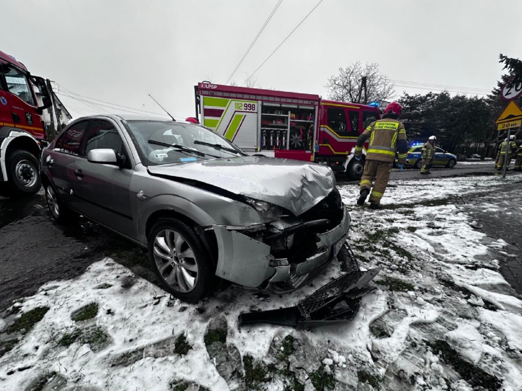 Stłuczka w centrum Teresina, wyglądało groźnie