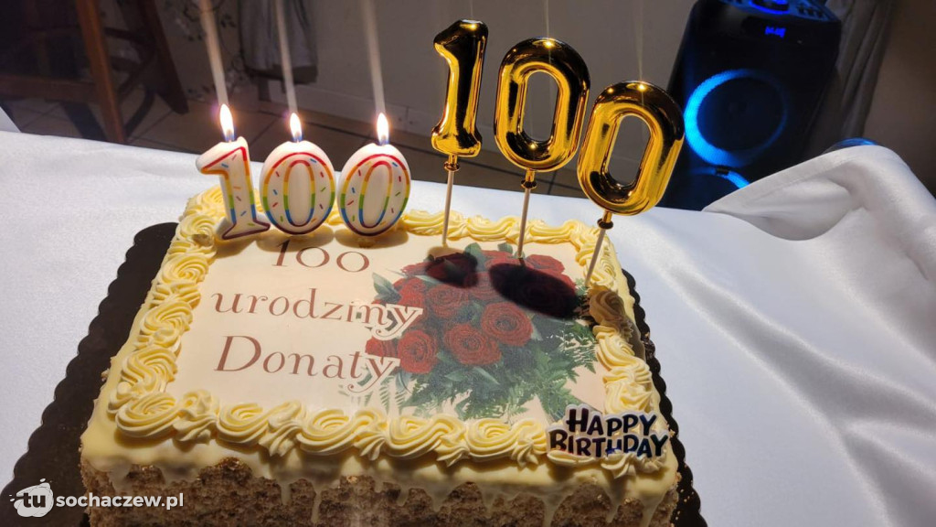 Setne urodziny Donaty Michałowskiej