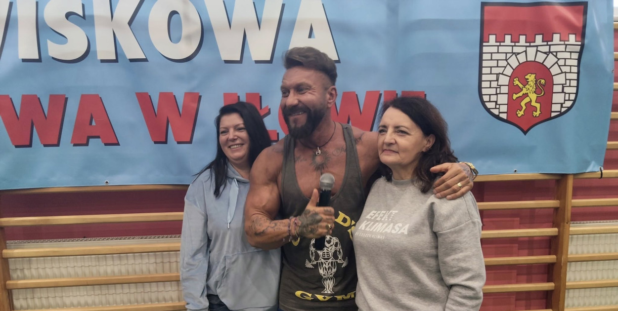 Mistrz Świata Leszek Klimas w Iłowie inspirował młodych