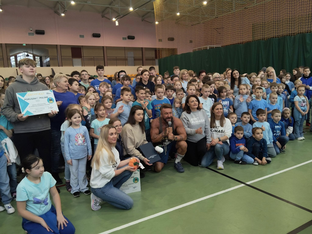 Mistrz Świata Leszek Klimas w Iłowie inspirował młodych