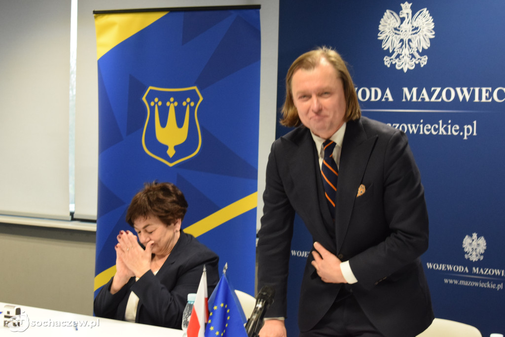 Wojewoda z wizytą w Błoniu, 42 milionowa inwestycja staje się faktem